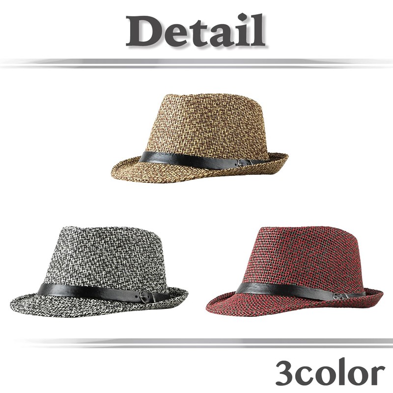 White Fang CZA296 Jazz Hat, Mesh Hat, Breathable, Simple, Stylish,