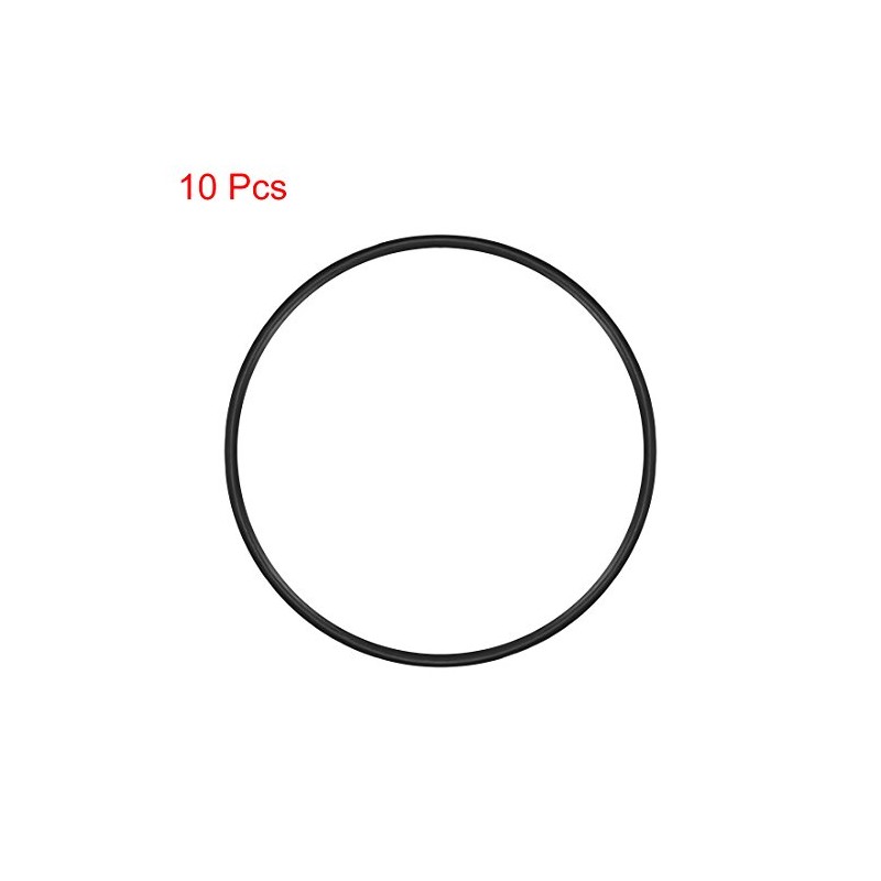 sourcing map O-Rings Nitrile Rubber 52 mm x 55.6 mm