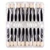 Jazooli Disposable Oval Soft Sponge Eyeshadow Face Brushes Set Makeup
