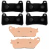 Caltric Front Rear Brake Pads for Honda CB1000R CB 1000R