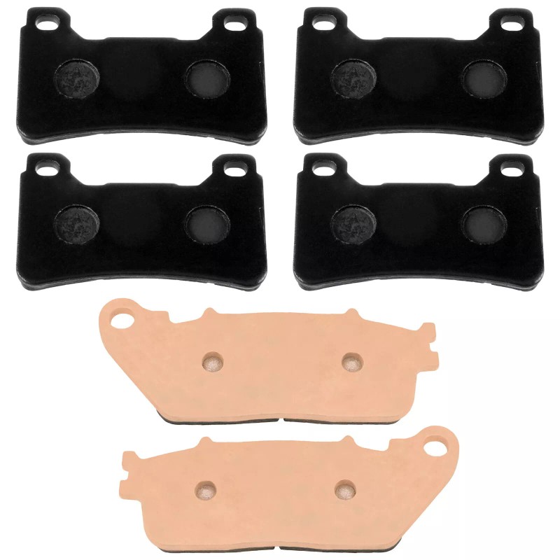 Caltric Front Rear Brake Pads for Honda CB1000R CB 1000R