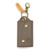 IL BISONTE Key Case, Leather, Genuine Leather, Cowhide Leather, Women's,