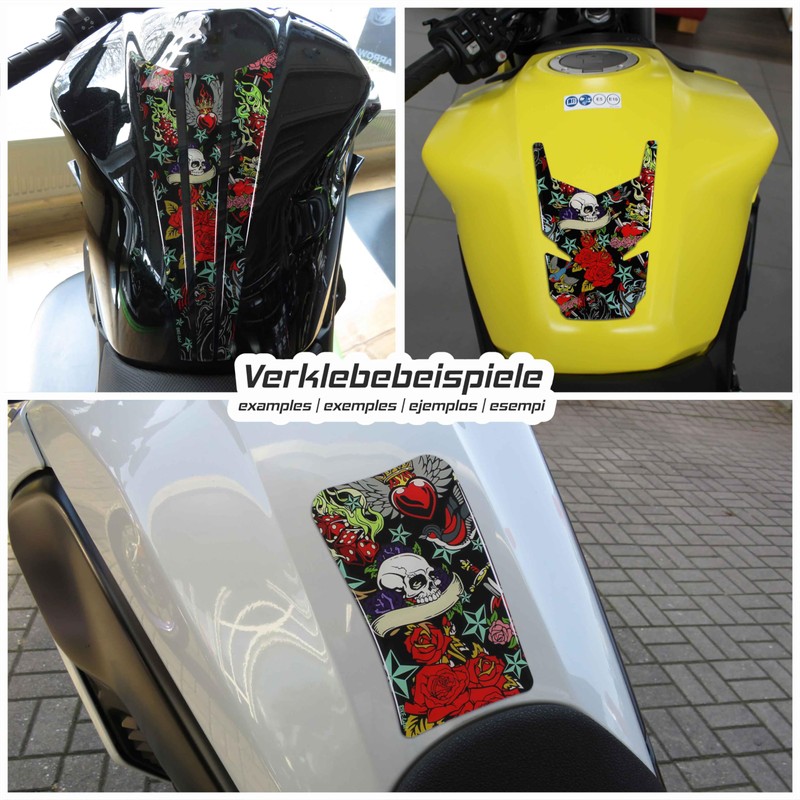 Tankpad Motorcycle 3D Gel Paint Protection for Honda X508800VA