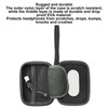 Headphone Case for WF‑1000XM4 Nylon and EVA Protective Wireless Noise