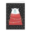 Ursus 3080099F Embroidery Card Set, Christmas, Greeting Cards A6, for
