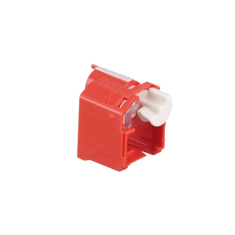 Panduit PSL-DCPLX Rj45 Plug Lock-in Device, 10 Devices (Red) and