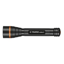 Truper Expert LINA-2AAN, Linterna de aluminio de pilas, 100 lúmenes, led alta potencia
