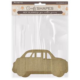 Stamperia - Crafty Shapes for Scrapbooks, Albums, Cards, and Bullet Journals, Decorate with Papers and Paint, Perfect for Hobbies, Crafts, and Gifting (Art of Travelling, Car and Truck) (2pcs)