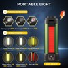 Rechargeable Camping Light with Stand, Outdoor LED Cordless Work Light,