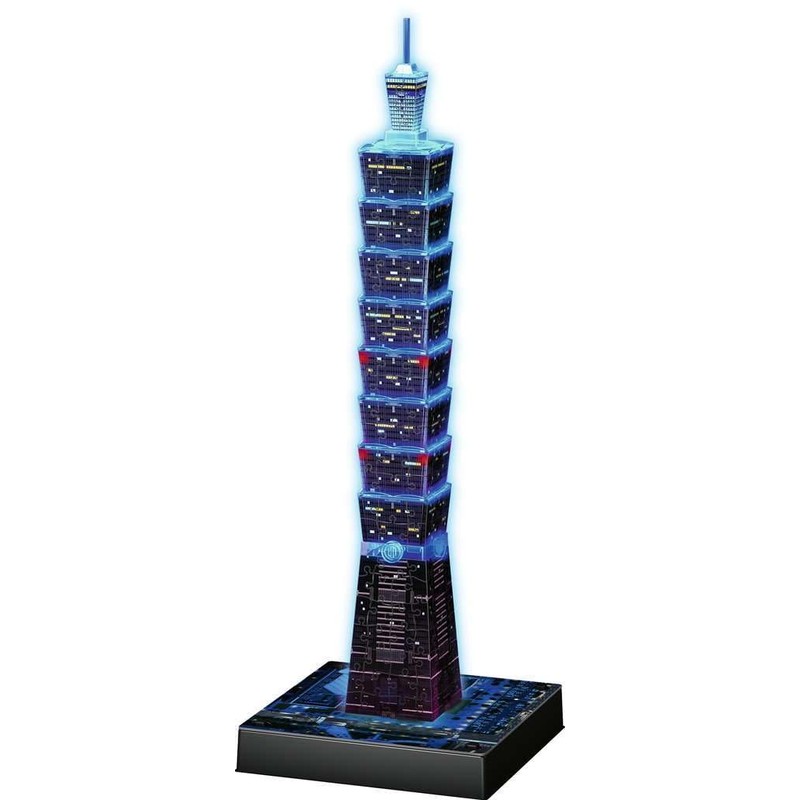 Ravensburger 3D Puzzle 11149 Taipei 101 at Night 234 Pieces