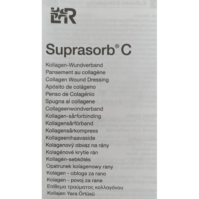 Suprasorb C 8x12 Apósito De Colágeno (1 Pza) Blanco