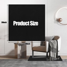 Recliner Pads for Hardwood Floors Non Slip, 30x30 inches Furniture Floor Protectors to Keep Furniture from Sliding, for Carpet and Hardwood, 2 Pack