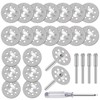 20Pcs 545 Diamond Cutting Wheel Cut Off Discs for Dremel