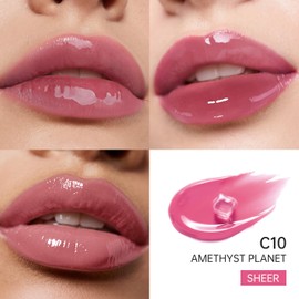 CATKIN Serum Plumping Lip Gloss, Tinted Lip Oil, Plumping Lips, High Gloss, Cooling Feel, Moisturising, Long-Lasting, Non-Greasy, Contains 90% Nourishing Essence, 3.5 ml