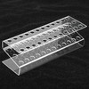 【P14】Transparent Acrylic Pen Holder Stationery Store storage organizer:_36 hole 27*8*7.5cm