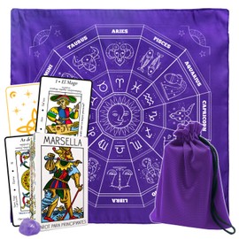 CATAROS Tarot Marsella Principiantes Interpretado Español (Morado)