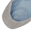 Stetson Texas Just Linen Flat Cap Women/Men Grey-Mottled 7-7 1/8