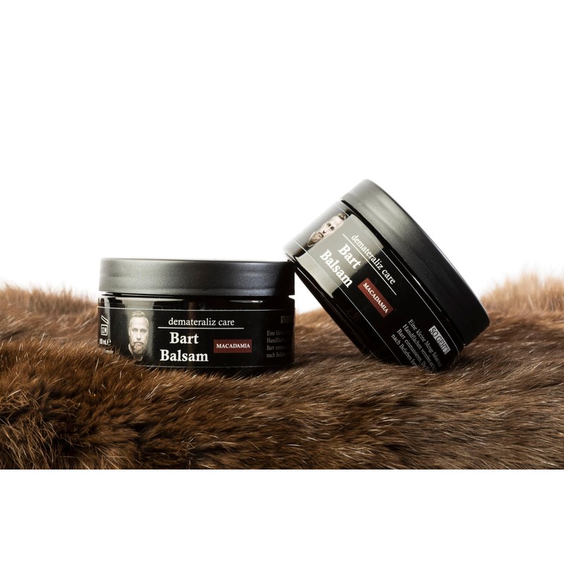 Demateraliz care Beard Balm with Macadamia, 100 ml
