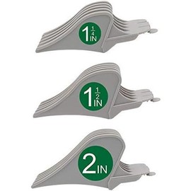 Hair Clipper Guards, 3 Count - Includes NO.10, NO.12, NO.16 - Fits  Wahl Clippers, 1.5 inch & 1.25 inch & 2 inch, Gray - Color: White, Size: 3 Count (Pack of 1)