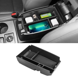 Neepiar Center Console Organizer Tray Compatible with Ford Escape 2020-2024 and Bronco Sport 2021-2024 Armrest Storage Box Secondary Insert Storage Tray Interior Accessories