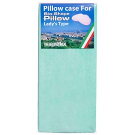 Magniflex Bio Shape Pillow for Women Type Pillow Case Green W55D 35H 7cm Pillowcase Sinker Pile Replacement Cover