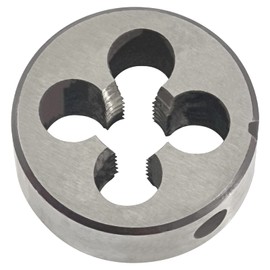 Aceteel 3/8"-24 UNF Round Die, Right Hand Machine Thread Die 3/8 x 24 UNF