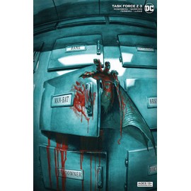 Task Force Z #3 Migliari Card Stock W/ Rated Comics Backer