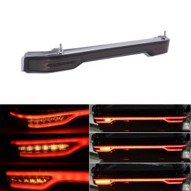 TCMT King Tour Pack Trunk LED Brake Turn Flow Tail Light Fit For Harley Touring 14-25