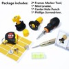 DIKOO Picture Hanging Keyhole Mark Hole and Leveling Kit for