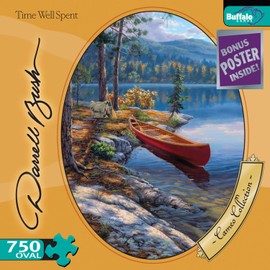 Buffalo Games Oval Cameo: Bush - Time Well Spent