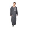 Modern Men's Kaftan House Dress, Midnight Blue - 6XL midnight