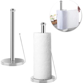 Toallero de Papel de Acero Inoxidable para Cocina Soporte Antideslizante Summala