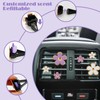 8Pcs Daisy Flower Air Vent Clips for Car, Handmade Car