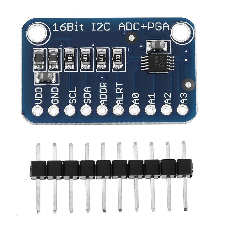 1 Set raspberryads1115 mcp3008 soldered 8cm/11pc 16‑Bit I2C ADC Development