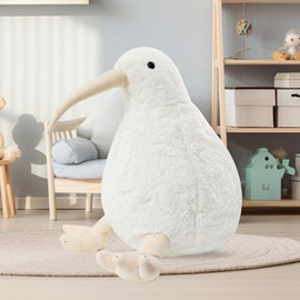 Kiwi Bird Plush Toy, Stuffed Animal Furry Kiwi Plushie Toy, Soft Fluffy Like Real Bird Hugging Toy Gift for Kids and Adult-20inch(50cm)