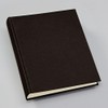 Semikolon Medium Bound Linen Photo Album, Cream Pages, Black (03107)