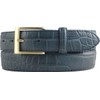 BELTINGER Belt with Crocodile Embossed 3.5 cm Leather Belt for