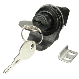 Alamor Push Button Lock with Key for Motorcycle Boots Door Gloveboxes Lock