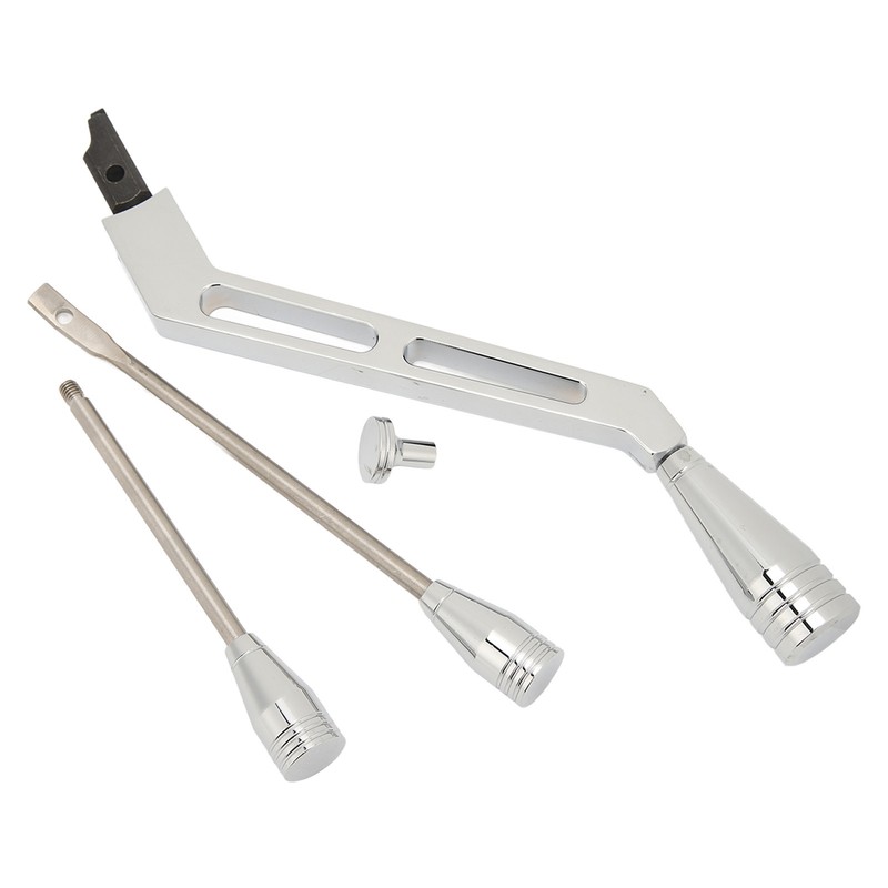 Shifter Lever Turn Signal Hazard Tilt Kit Polished Billet Stainless