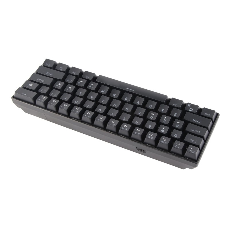 61 Key Mechanical Keyboard Blue Switch RGB Backlight Key Line