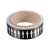 PATIKIL Flow Arrow Tape, Polyethylene Pipe Marking Sticker with Reflective