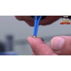 Haldorado SpéciMethod Rig12 8cm Barbless Fishing Leader 0.10mm Braided Line