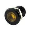 Alpinetech 12mm 1/2" Amber 12V LED Metal Indicator Pilot Custom