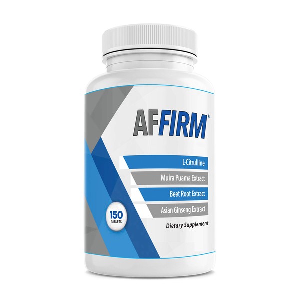 AFFIRM Science AFFIRM L-Citrulline Dietary Supplement 750mg 150 Tablets (75 Day Supply) | Improves Male ED Performance | Created by Dr. Judson Brandeis