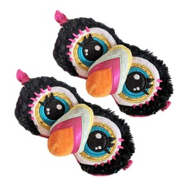 FRCOLOR Cute Cartoon Sleep Mask Toucan Eye Patch for Travel Eye Mask for Airplane Sleep