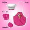 Kids Baking Set with Apron, My Lil Chef Hat for