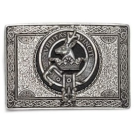 USA Kilts Keith Clan Crest kilt belt buckle