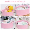 Gift Basket Hamper Kit, Gift Basket Empty with Pull Bows