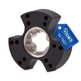 VIOKS Motor Coupling 32 mm Diameter Replacement for TM21 Motor Coupling for Vorwerk Thermomix TM21 Food Processor - Thermomix TM21 Replacement Parts and Accessories TM21