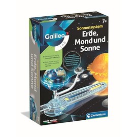 Galileo Lab Solar System - Earth, Moon and Sun - Playfully Explore Space for Children from 7 Years by Clementoni 59437